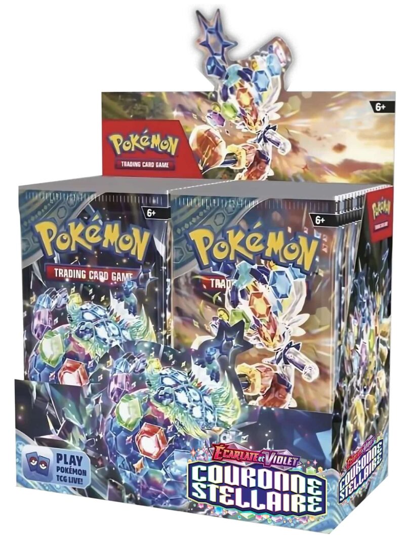 Display Pokémon Couronne Stellaire-EV7