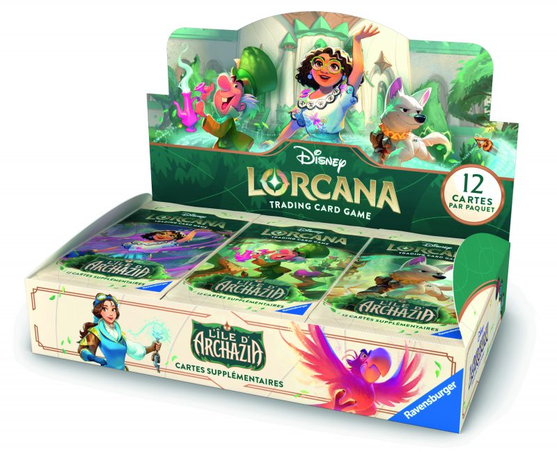 Display Lorcana Chapitre 7-L'Iles d'Archazia
