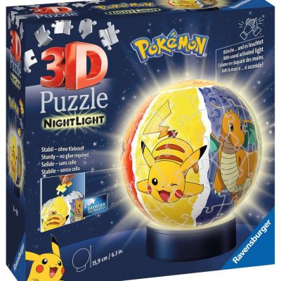 Puzzle 3D illuminé Pokémon