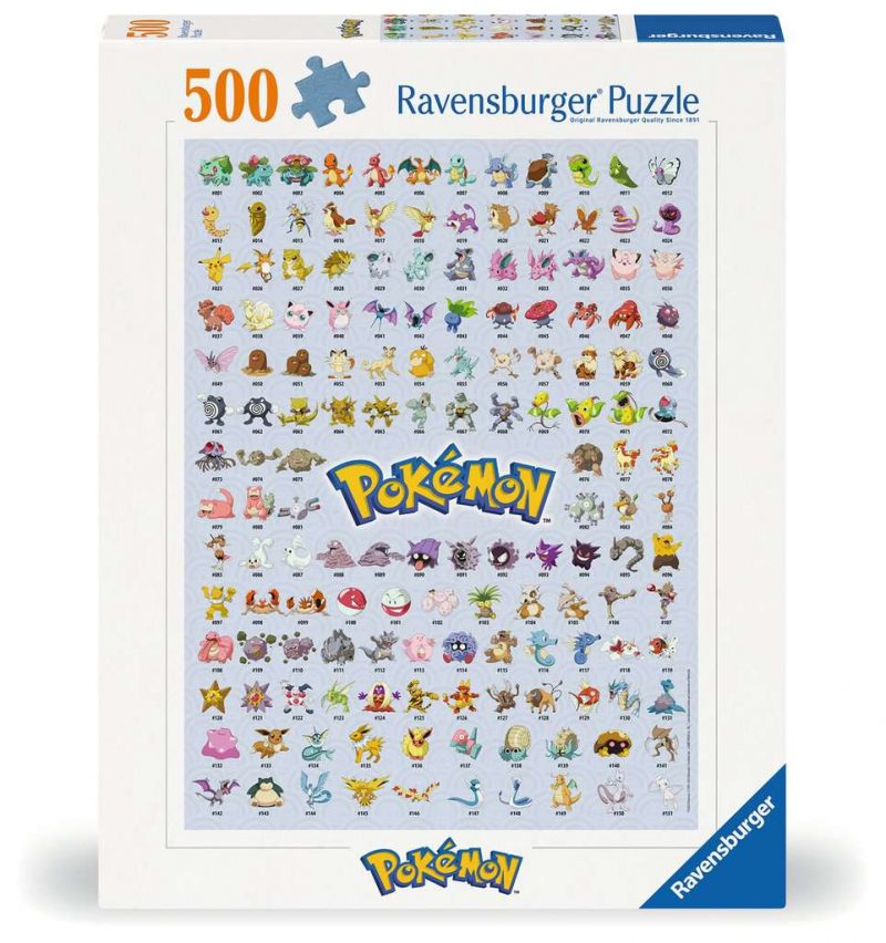 Puzzle Pokédex Pokémon 500 Pc