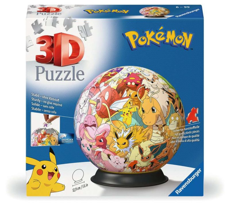 Puzzle 3D pokémon