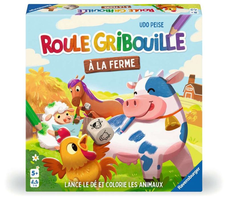 Roule Gribouille à la ferme