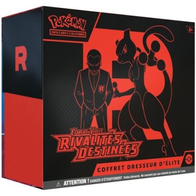 Pokémon : ETB EV10 Rivalités Destinées - Giovanni et Mewtwo-EX