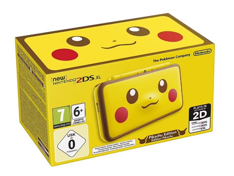 Game Boy 2DS XL Pikachu Edition limité