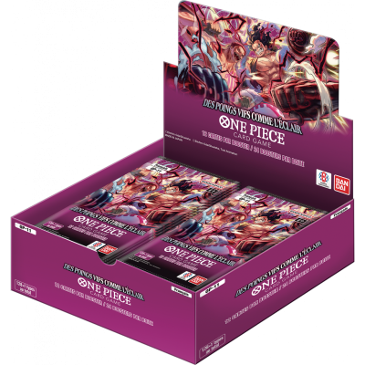 One Piece FR - Display de 24 boosters - OP11 Des Poings Vifs Comme l'Éclair
