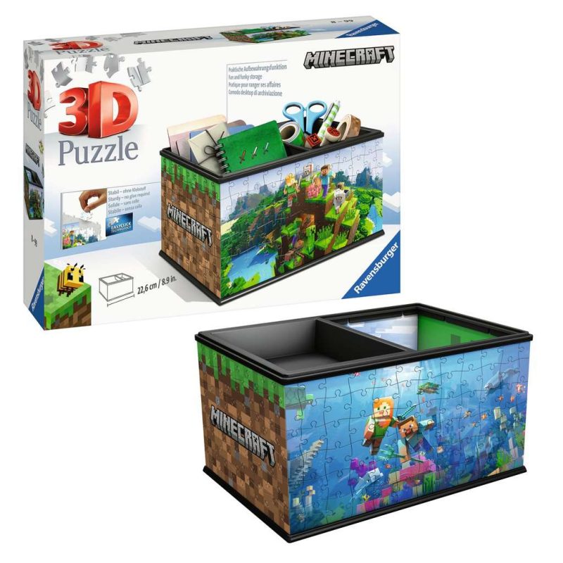 Puzzle 3D-Boite de rangement - Minecraft – Image 2