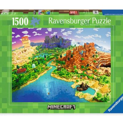 Puzzle 1500-Le monde de Minecraft