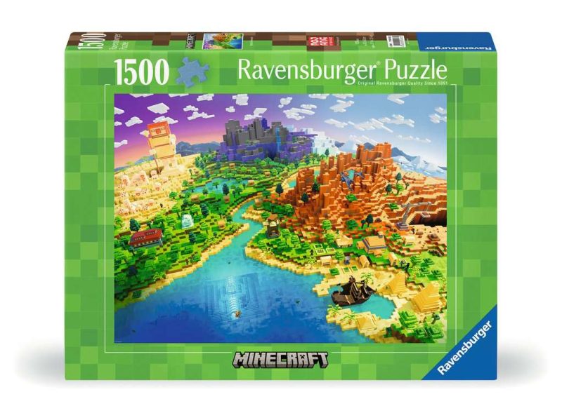 Puzzle 1500-Le monde de Minecraft