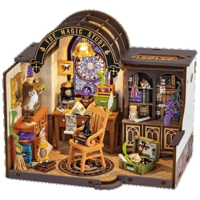 Maison DIY The Magic Study avec éclairage LED