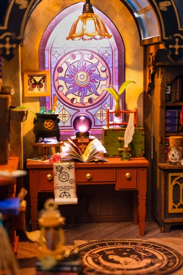 Maison DIY The Magic Study avec éclairage LED – Image 2