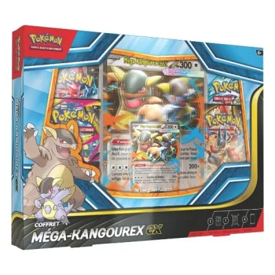 Coffret Méga-Kangourex-ex 4 boosters Pokémon