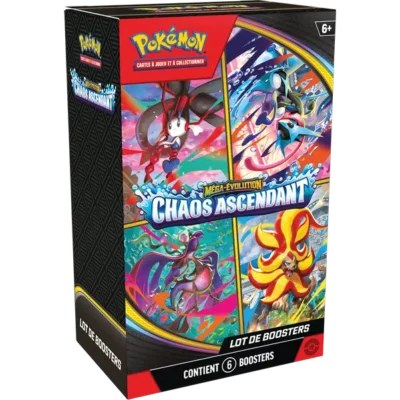 Pokémon - Bundle 6 Boosters ME04 – Chaos Ascendant - FR