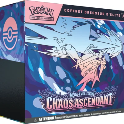 Pokémon ETB – Coffret Dresseur d’Elite– ME04 – Chaos Ascendant FR