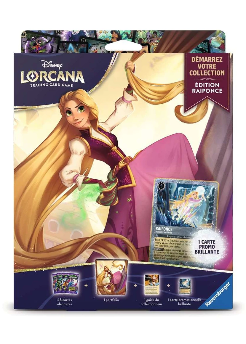 Coffret Disney Lorcana Démarrez votre Collection Raiponce – Invasion Épineuse