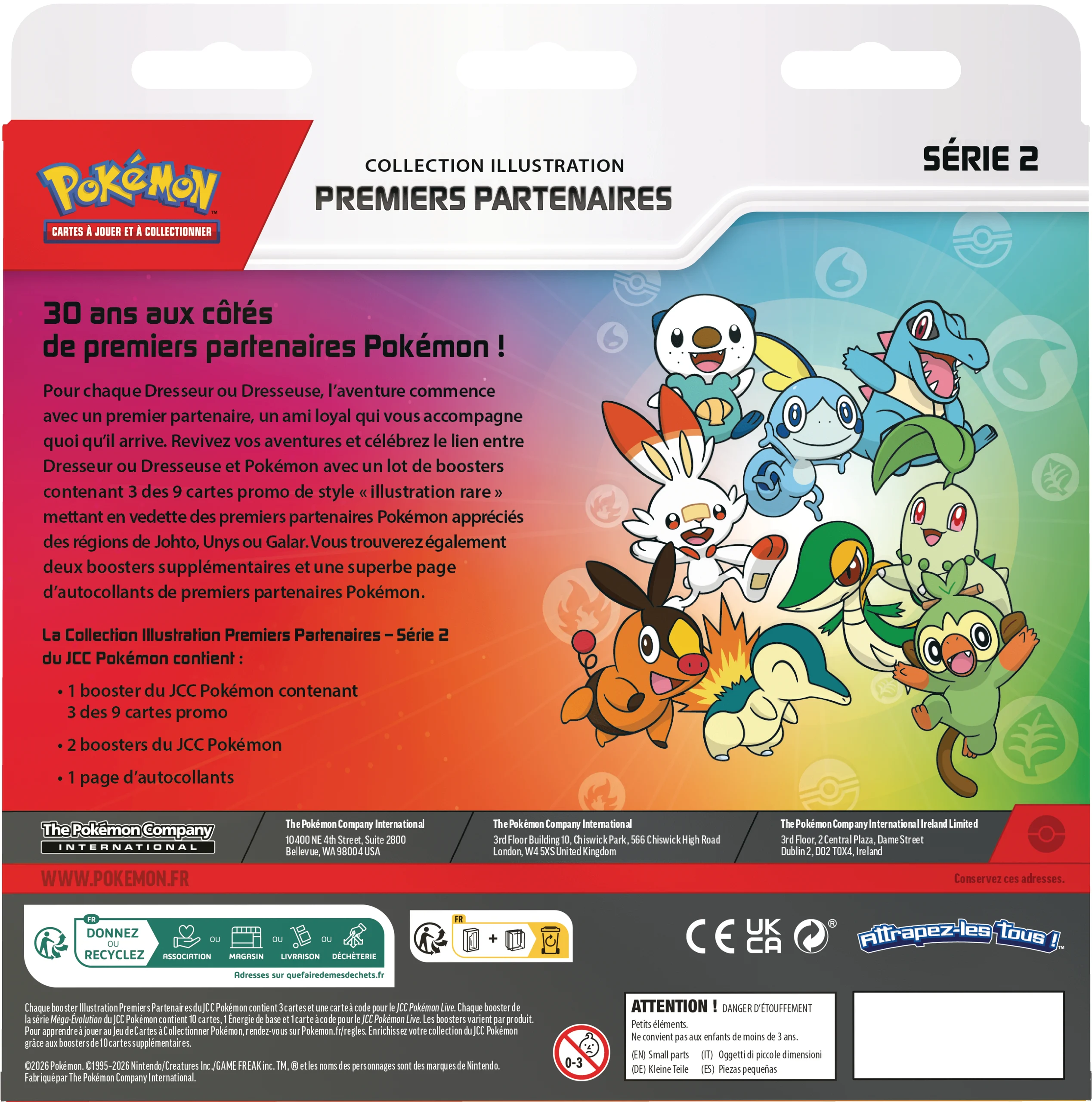 Pokémon – Coffret Collection Illustration – Premiers Partenaires – Serie 2 – en français – Image 3