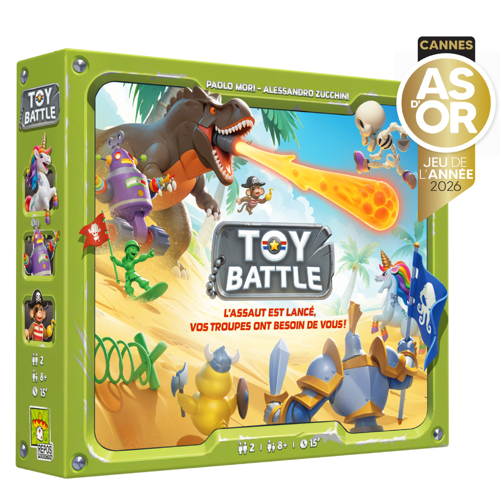 Asmodee - Toy Battle - AS d'or 2026 : Jeux de l'année - Repos Production