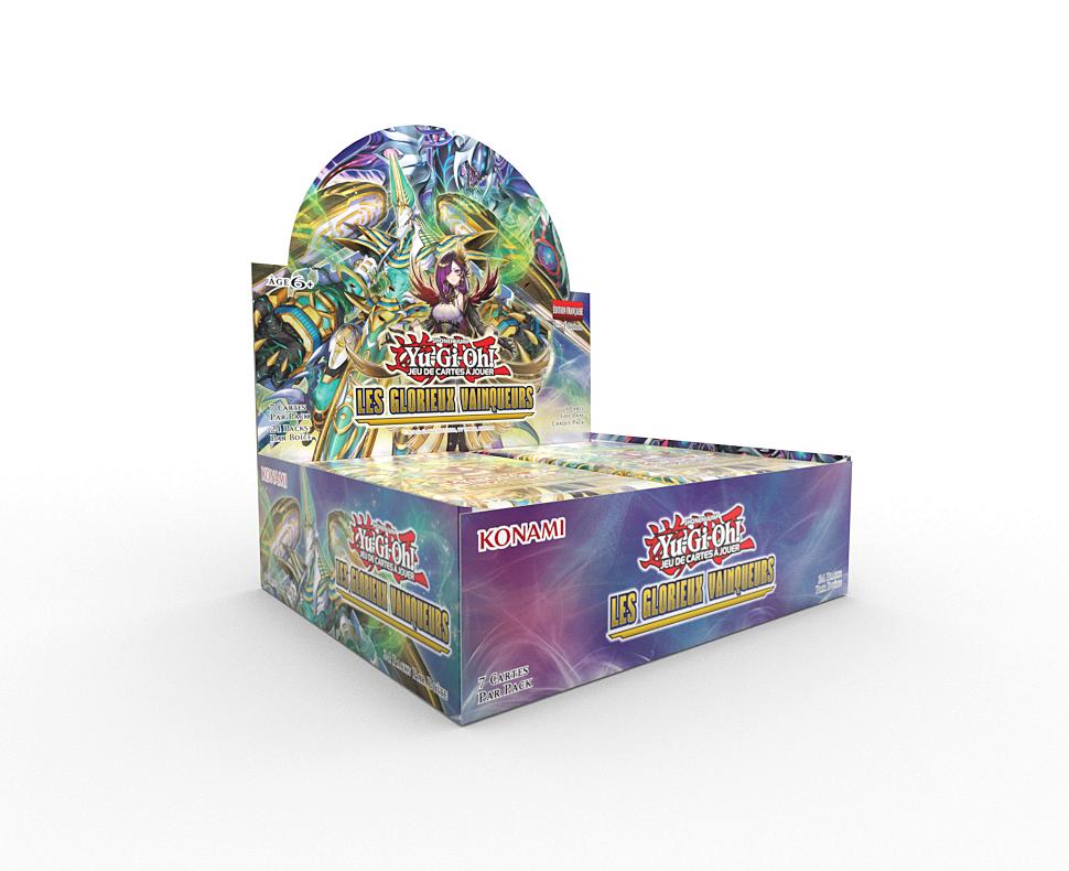 Yu-Gi-Oh! TCG - Boîte de 24 Boosters - Les Glorieux Vainqueurs
