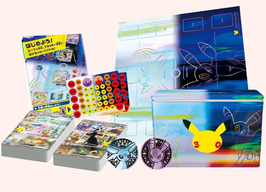 Premium Deck Set Noctali ex & Mentali ex – 30e Anniversaire Pokémon TCG JP – Image 2