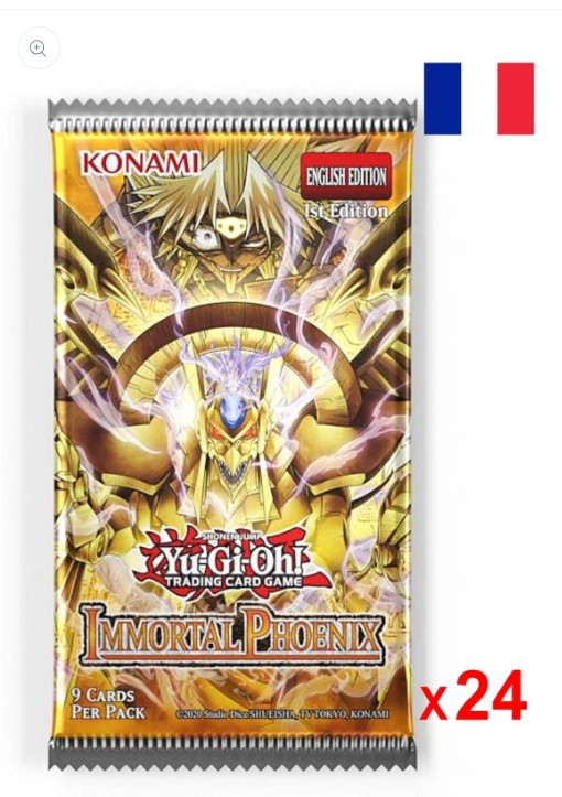 Yu-Gi-Oh! TCG - Boîte de 24 Boosters - Immortal Phoenix FR
