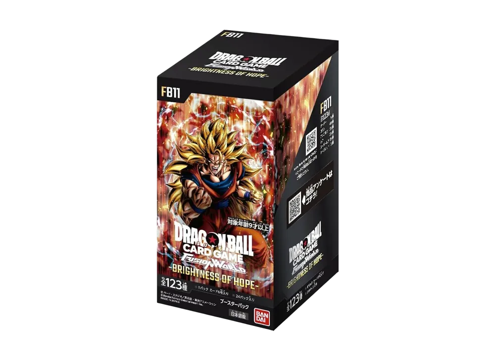 Dragon Ball Super CG Fusion World - Boîte de 24 Boosters - FB11-ANGLAIS